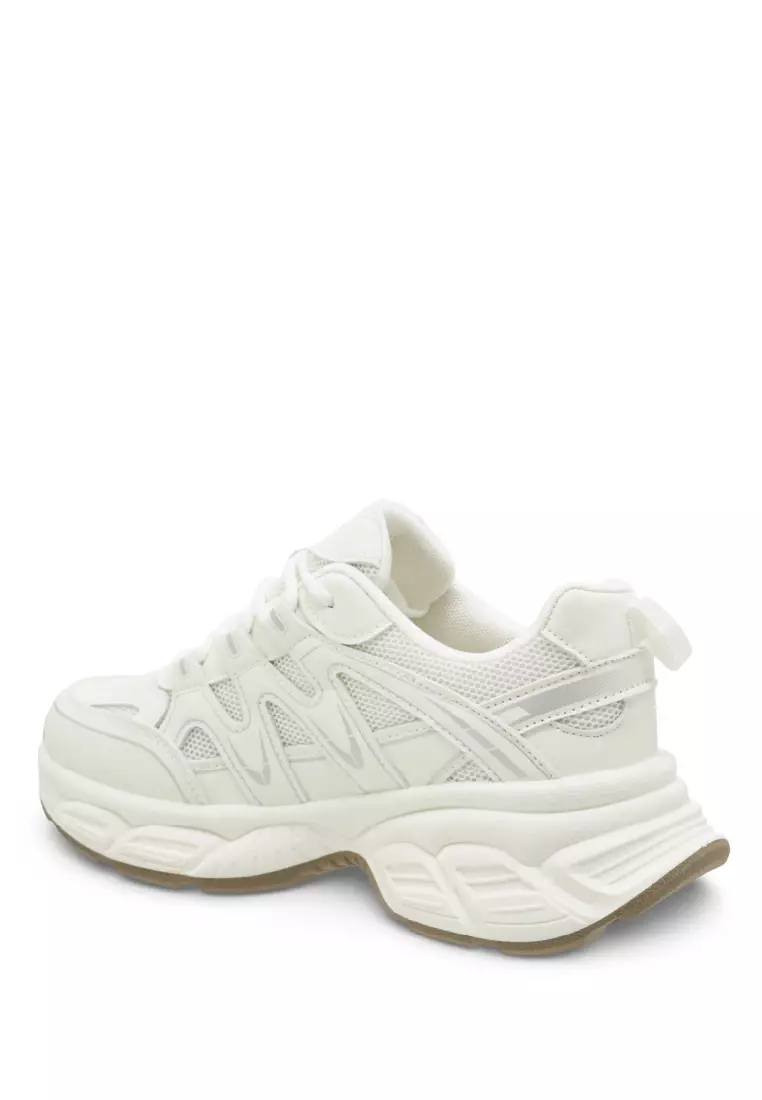Women Lace Up Lifestyle Sneakers - 260181035