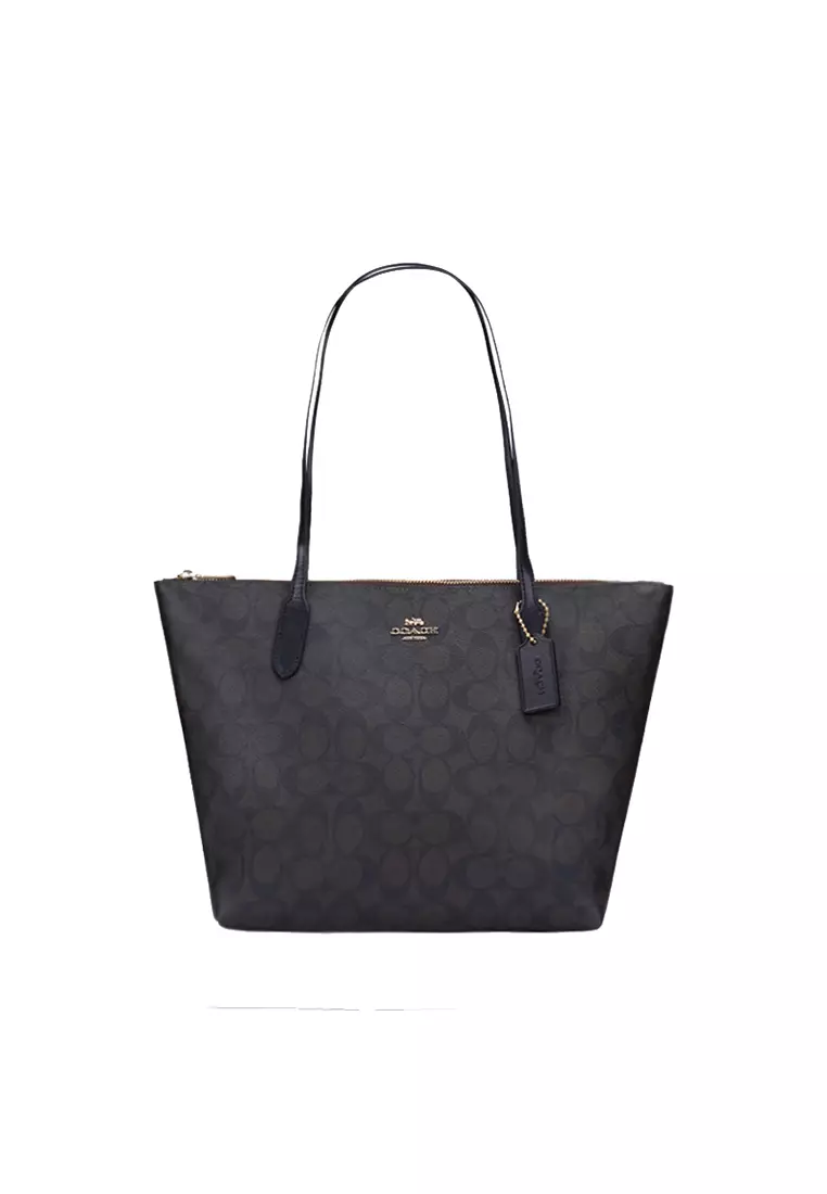 Coach COACH large ladies leather shoulder tote bag 2024 Buy