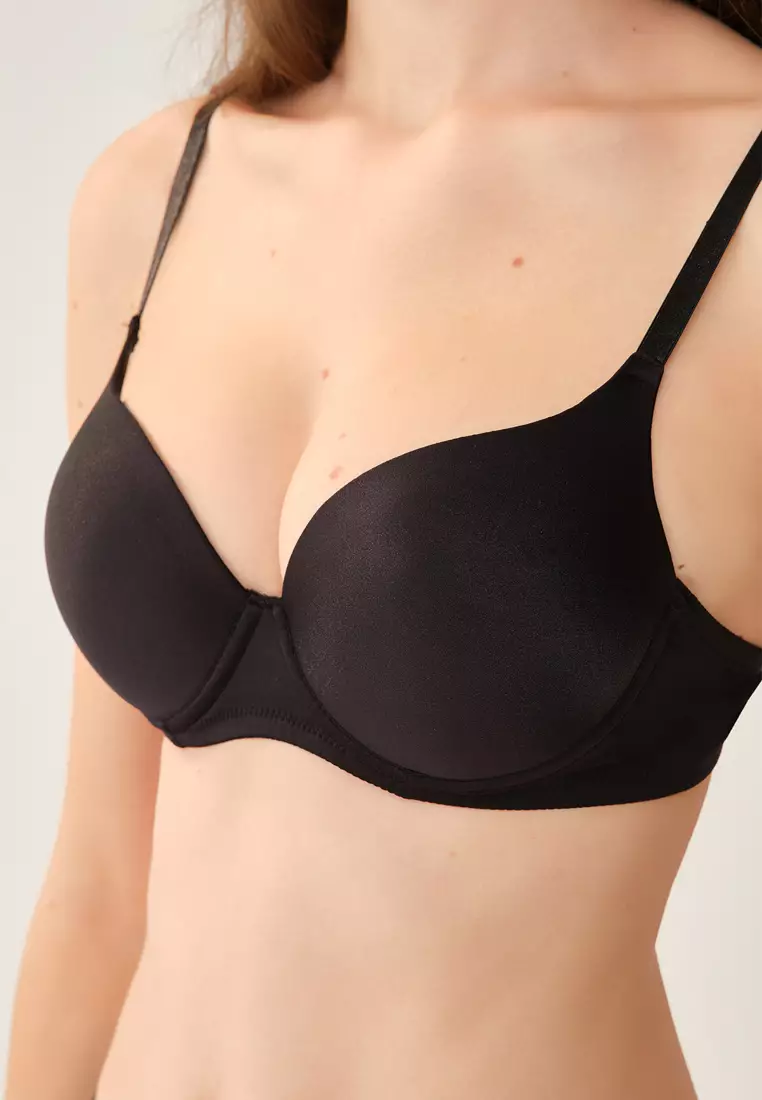 Buy DAGİ Black Basic Padded Bras, Half-Padded, Underwire, Underwear for  Women 2024 Online