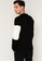 ck Calvin Klein black Antibacterial Easy Care Merino Hooded Zip-Up Sweater 4B944AA73F9570GS_2
