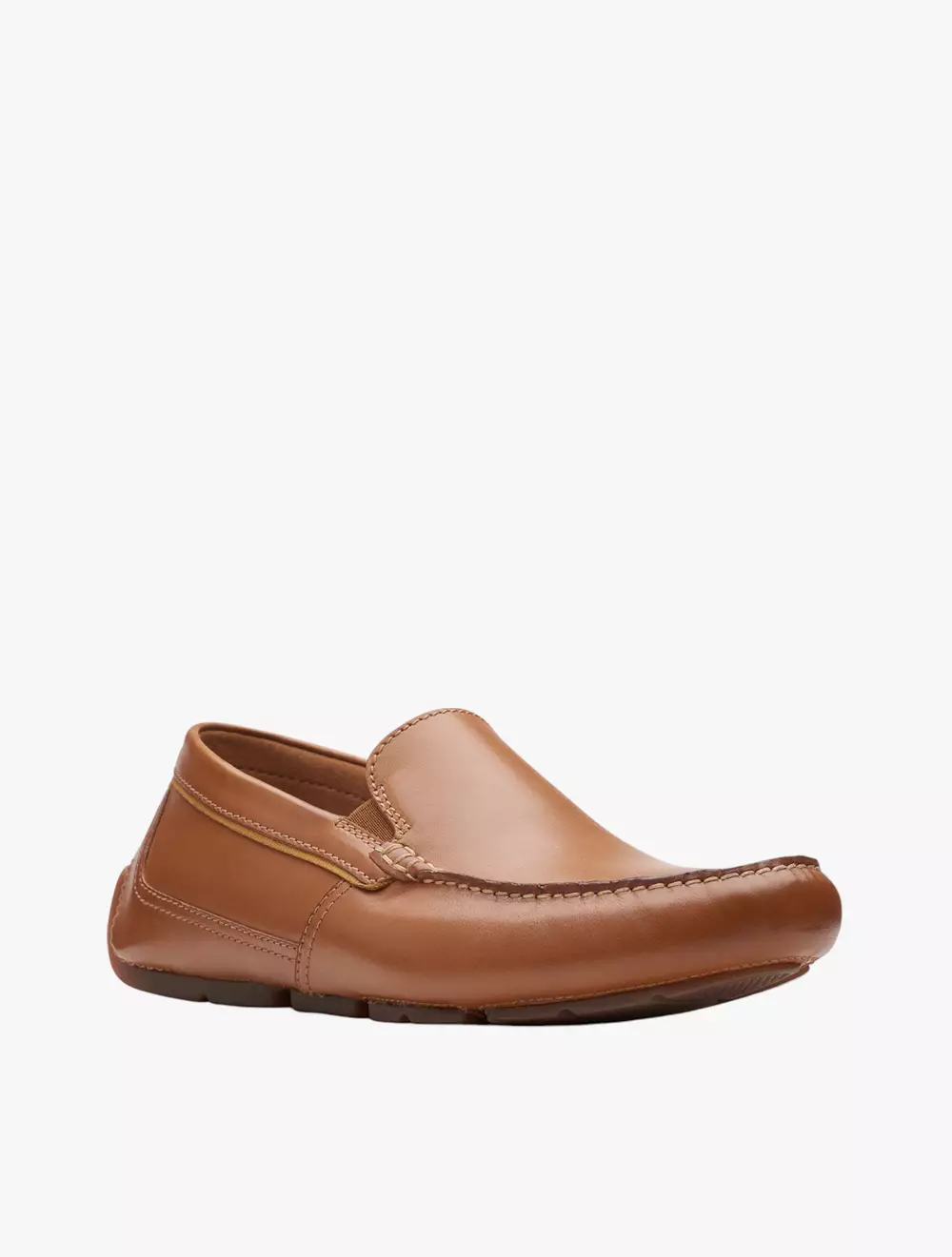 Clarks Markman Plain Tan Leather