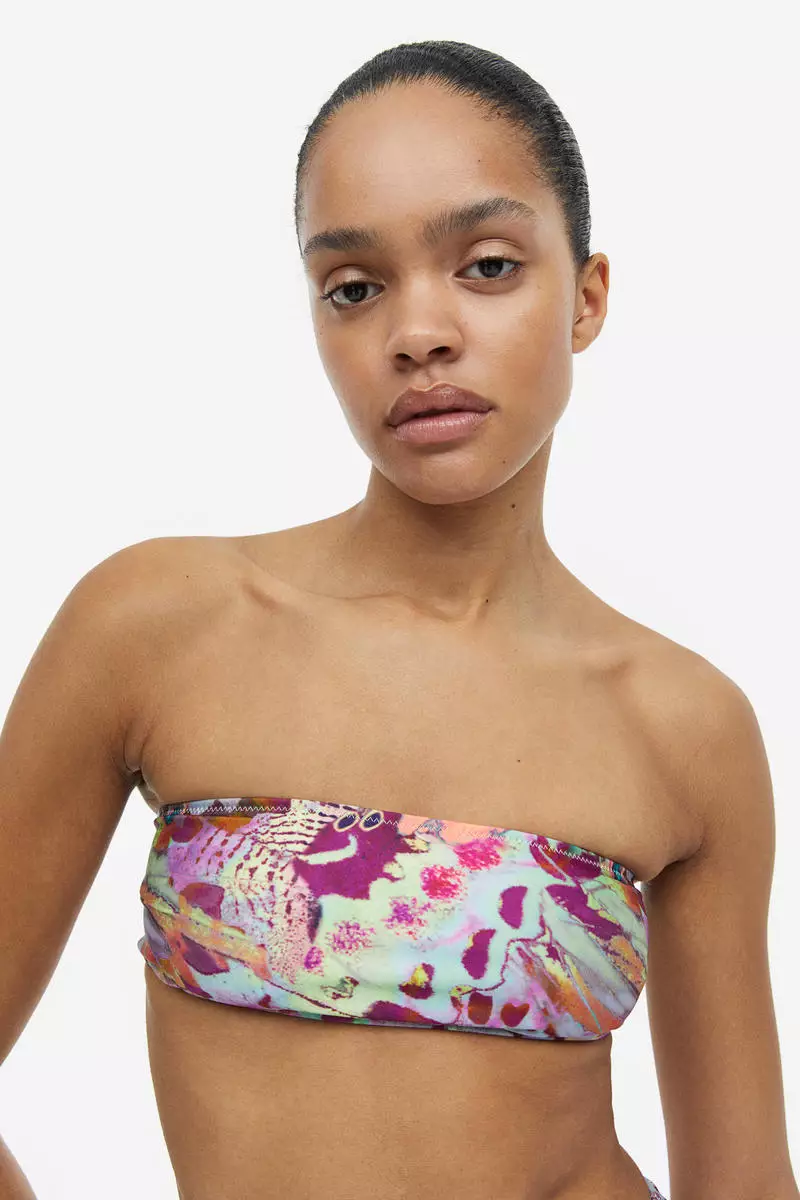 Padded bandeau bikini top