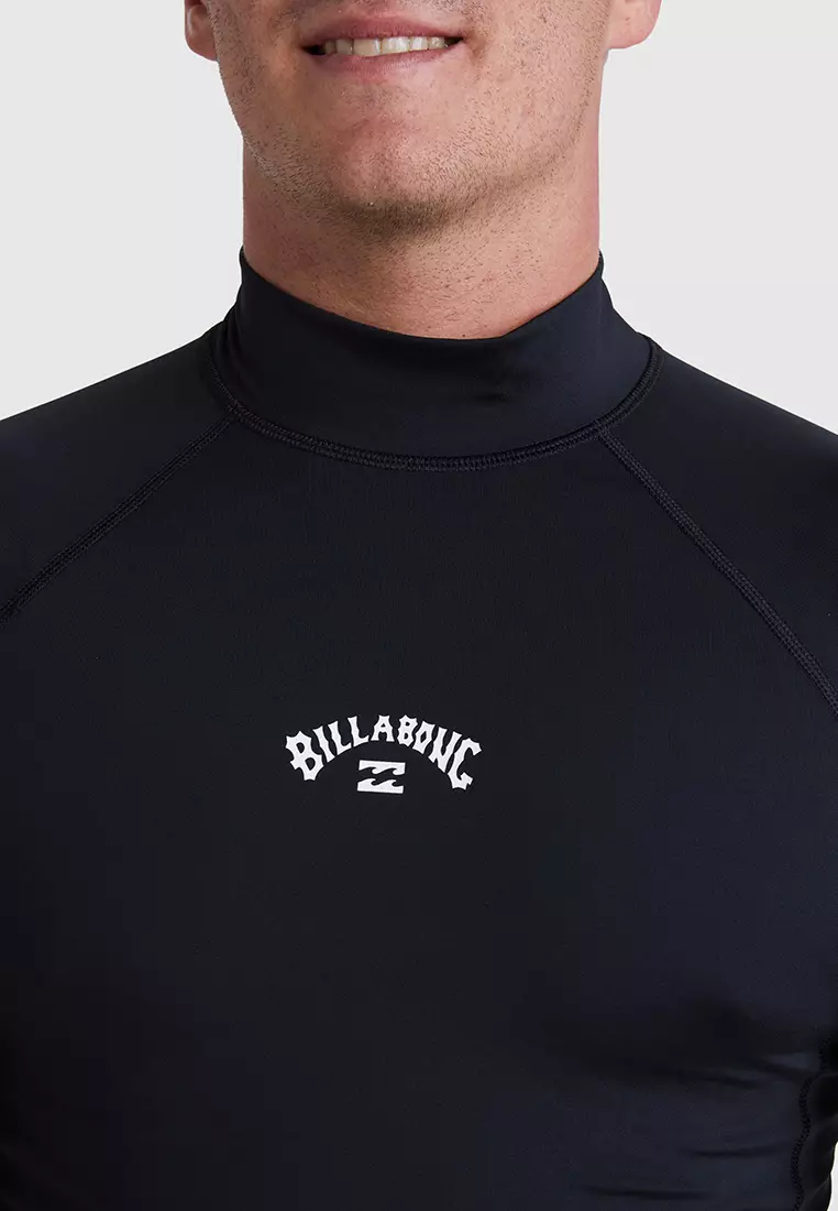 Billabong Arch Wave Performance Fit UPF 50+ Short Sleeves Rashguard 2024, Buy Billabong Online