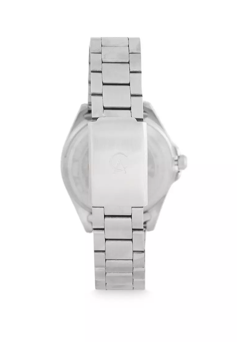 Alexandre Christie Jam Tangan Wanita -  Silver - Stainless Steel - 1011 LDBSSSLBA
