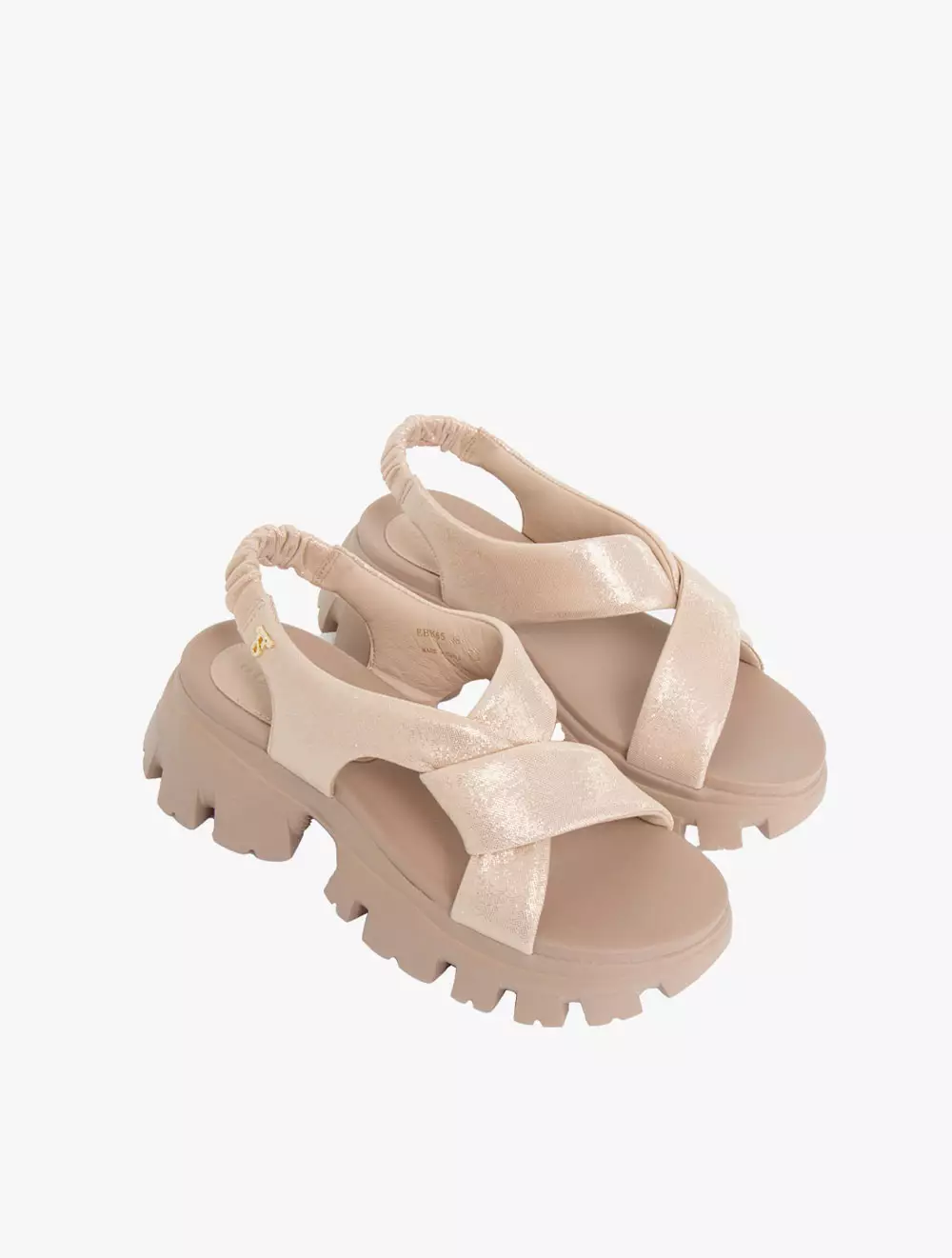 Staccato EBK65-GLD Sandal Wedges - Gold