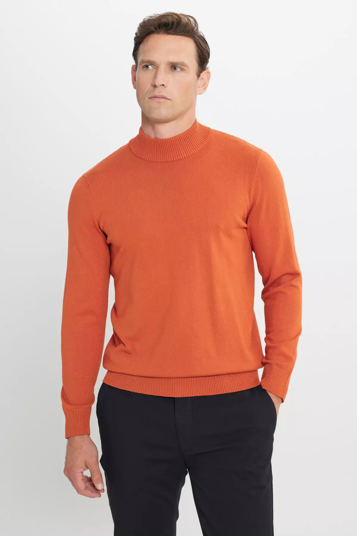 Mock Neck Sweater