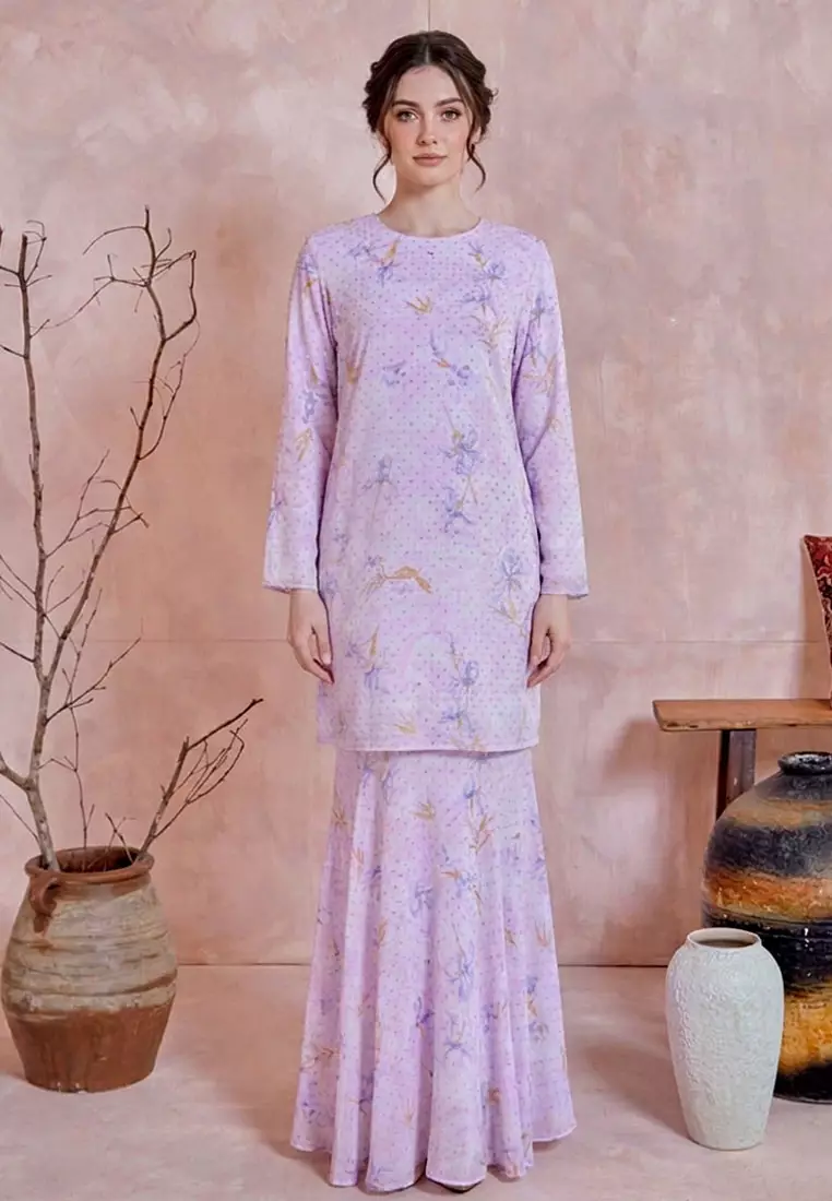 Ariel Kurung Modern Princess in Metallic Gold Beading