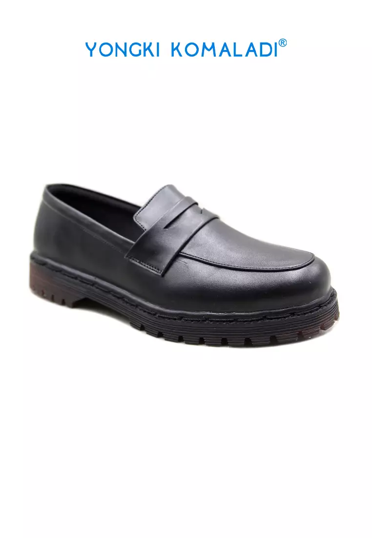 [ ORIGINAL ] YONGKI KOMALADI LOAFERS OL-OBR11376-23 HITAM