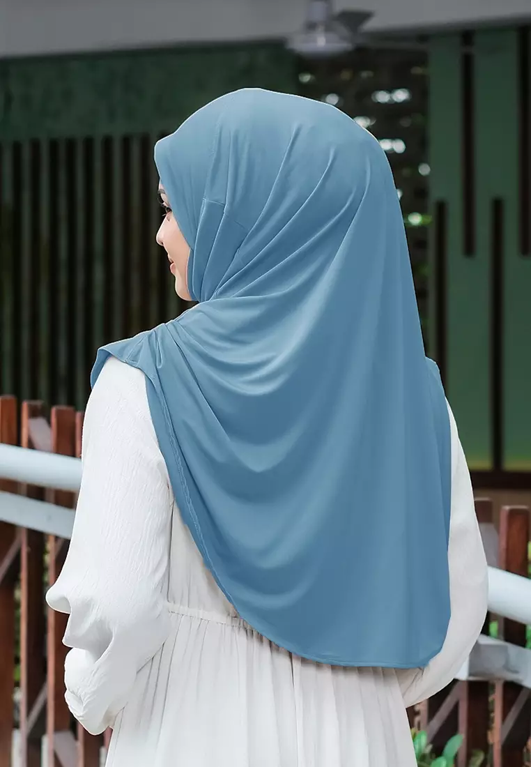 HIJAB INSTAN FATHIA - DENIM