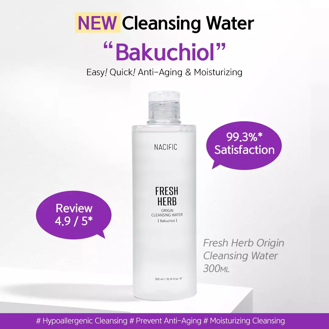 NACIFIC Fresh Herb Origin Cleansing Water Bakuchiol