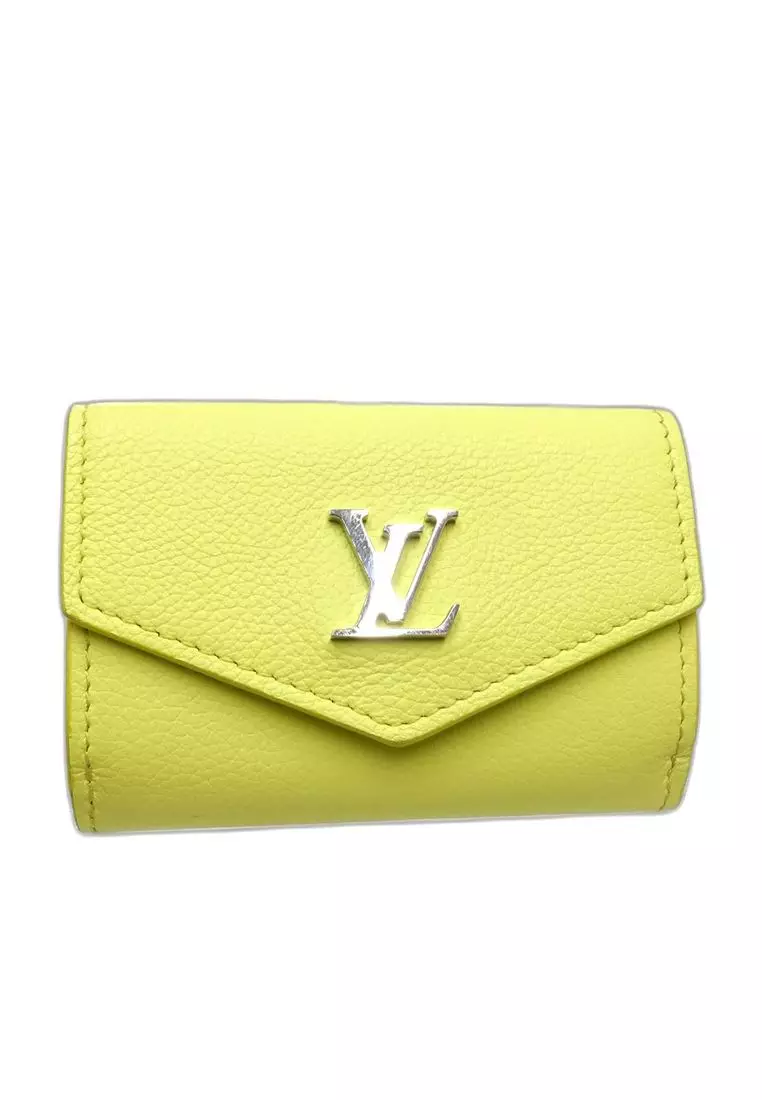 Pre-Loved Louis Vuitton Taurillon Lockmini Wallet