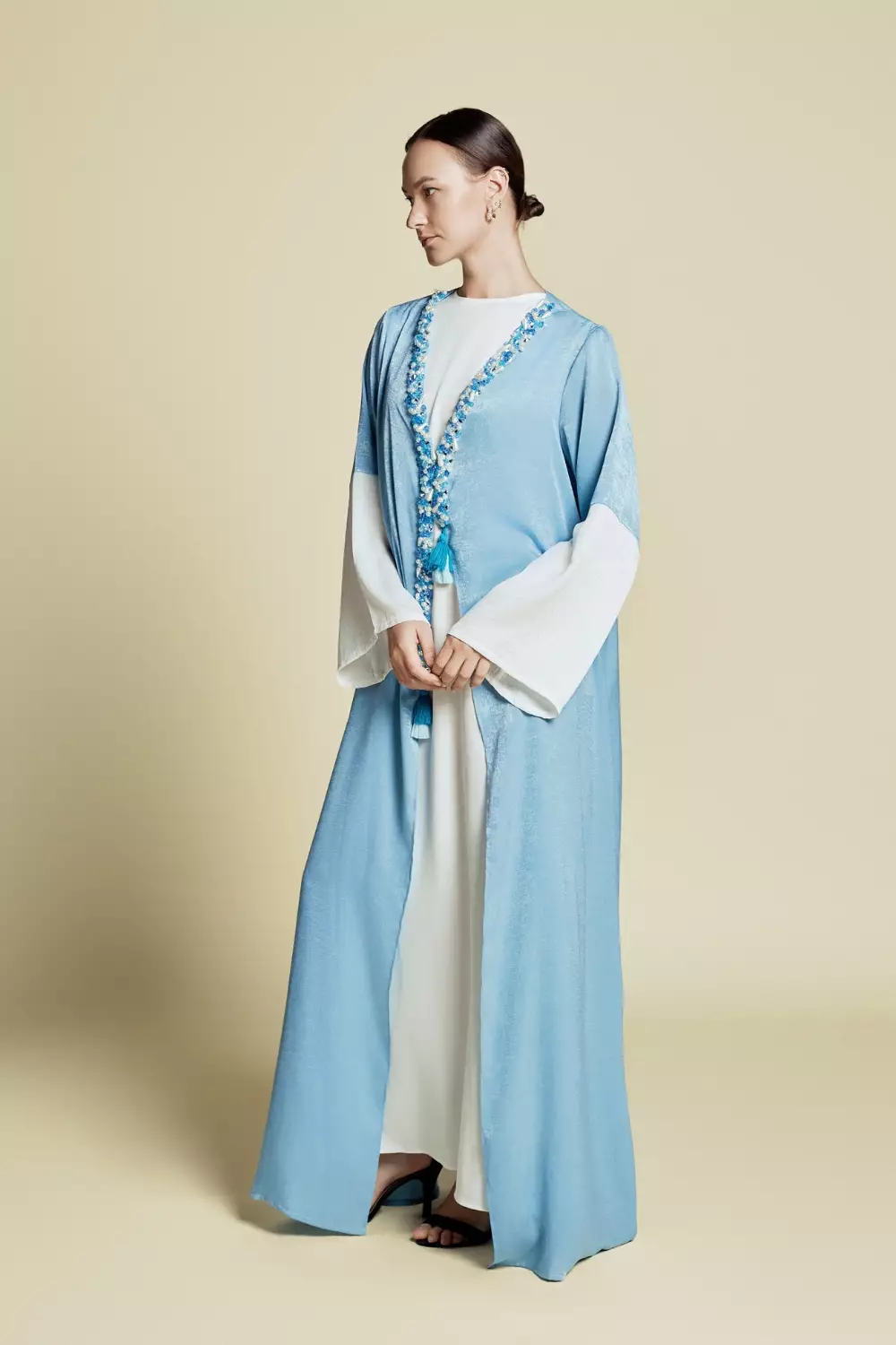 DEMURE&CO - Jana Prive’ Coat Dress in baby blue