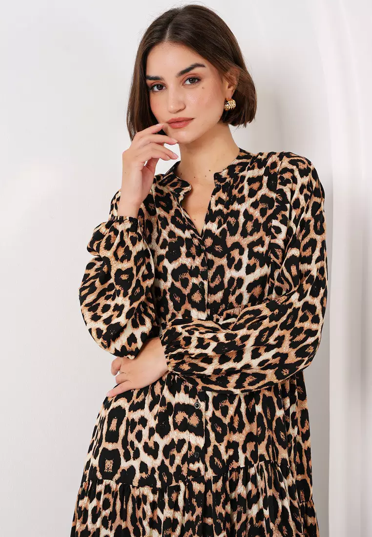 Modest Viscose Maxi Dress