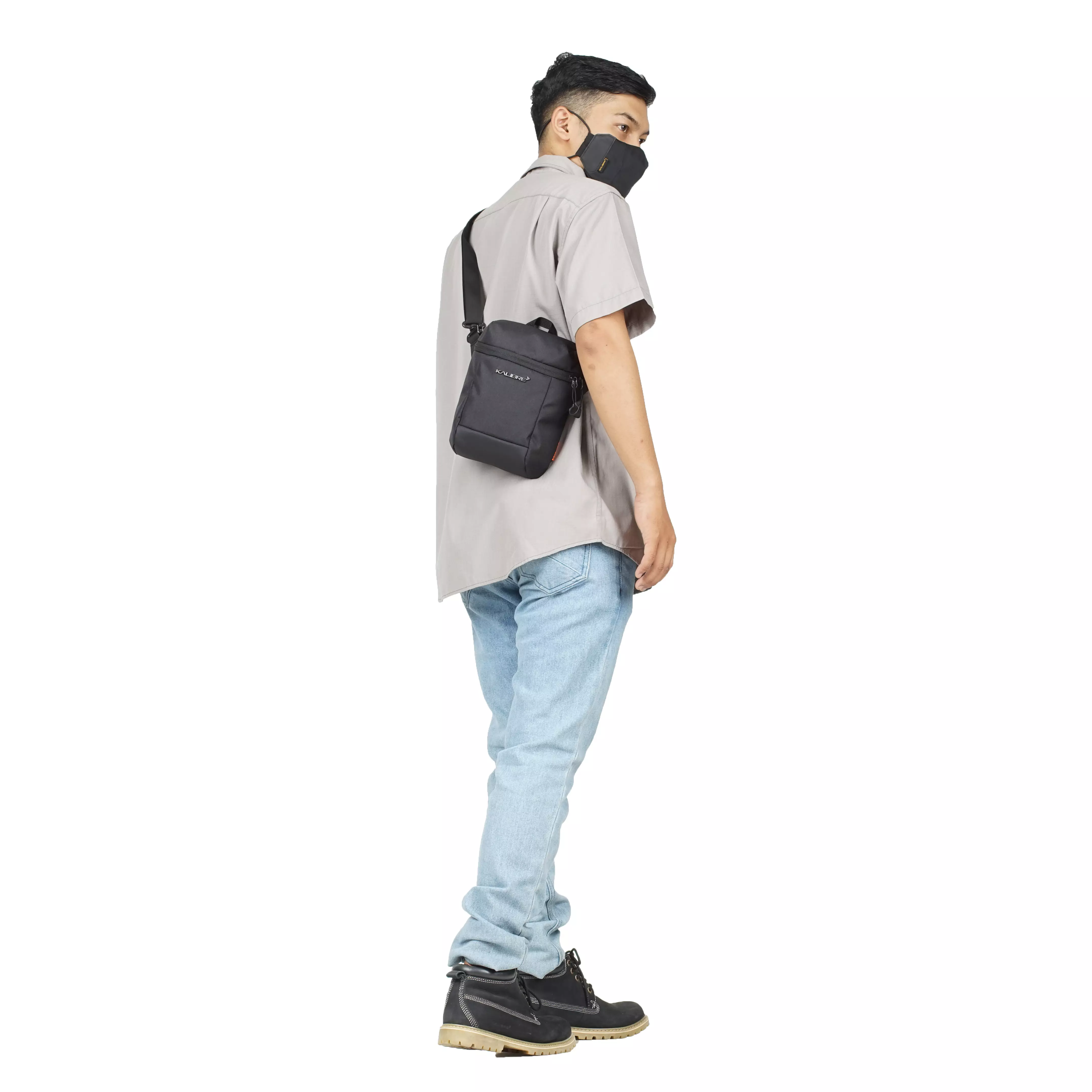 Kalibre Tas Selempang Pria Travel Pouch Rushey 1L 921605000