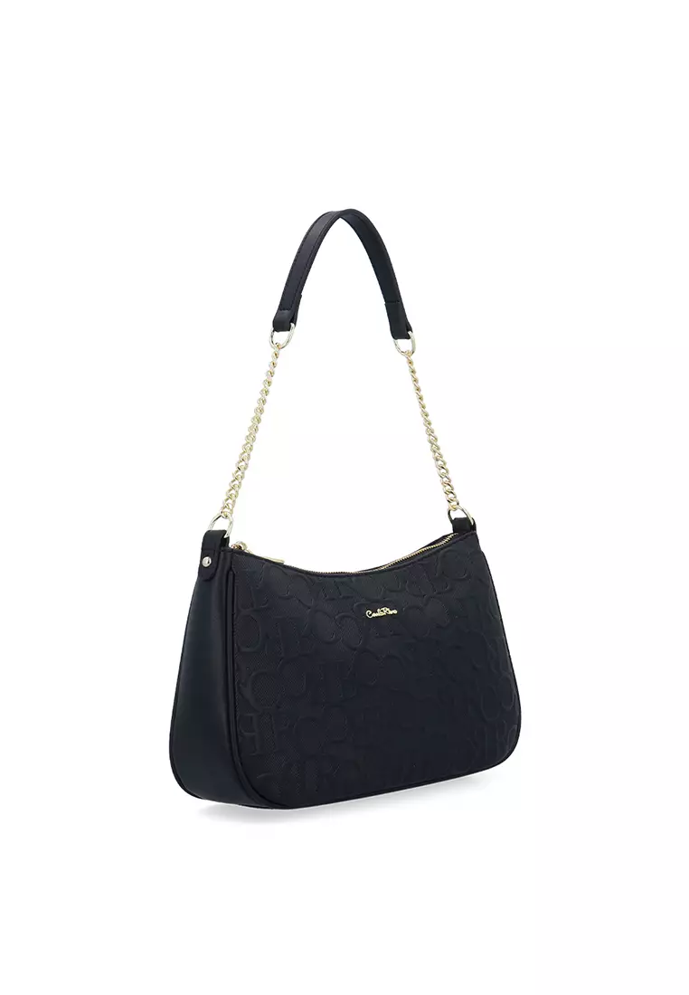 CR Cassie 2-Way Shoulder Bag - Black