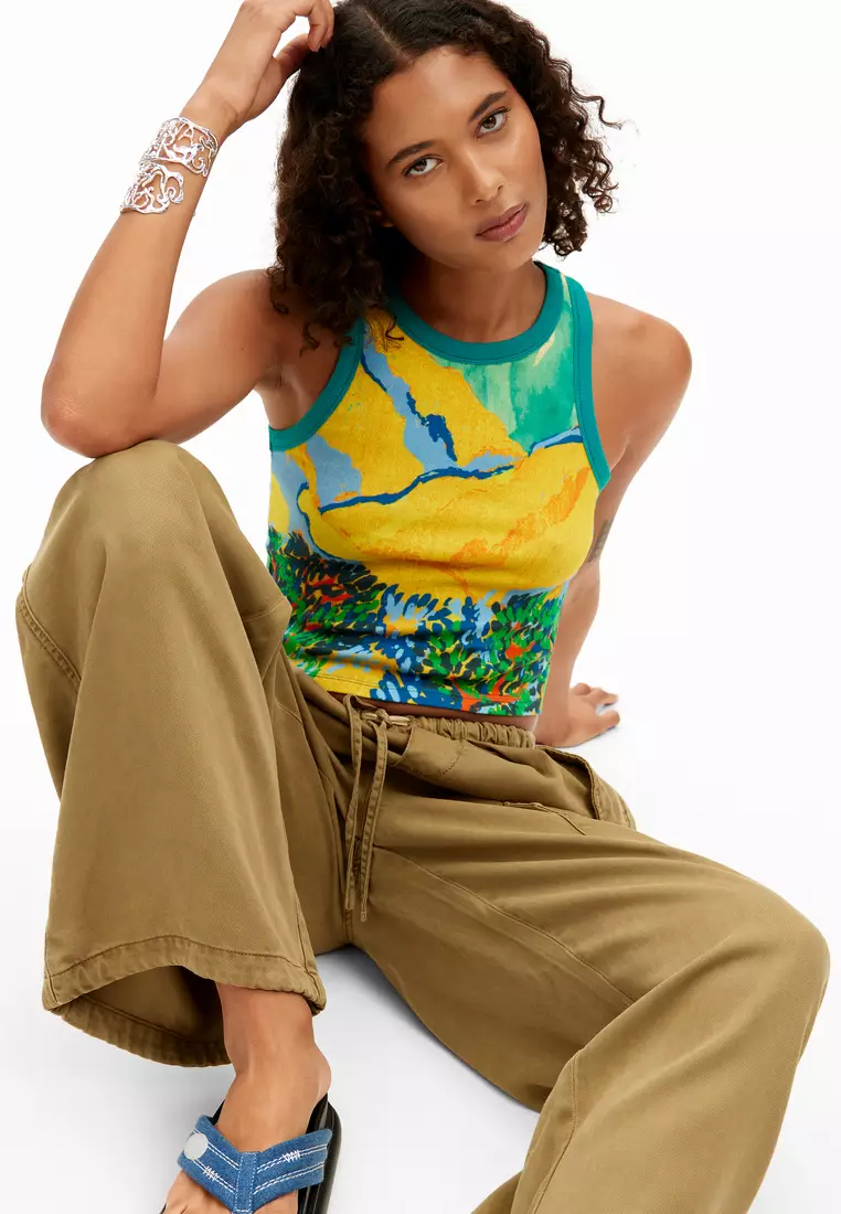 Arty landscape T-shirt 