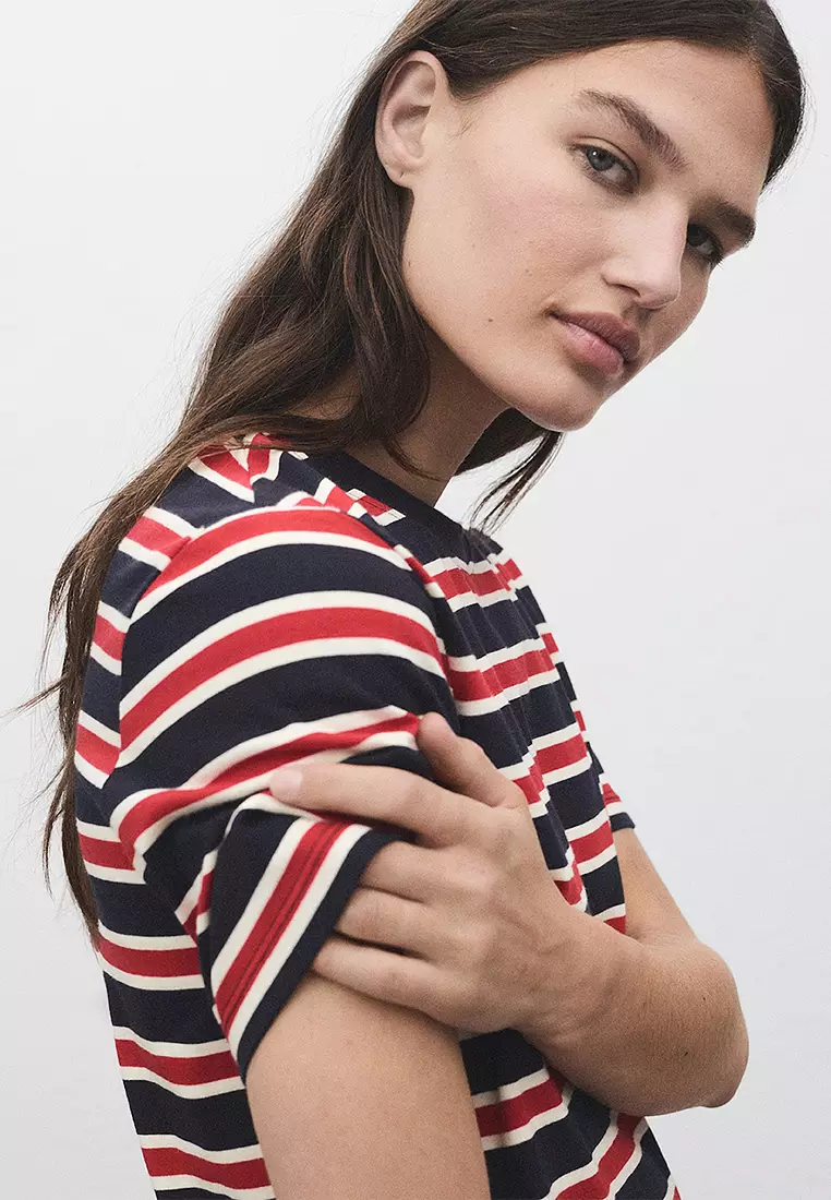 Striped Cotton T-Shirt