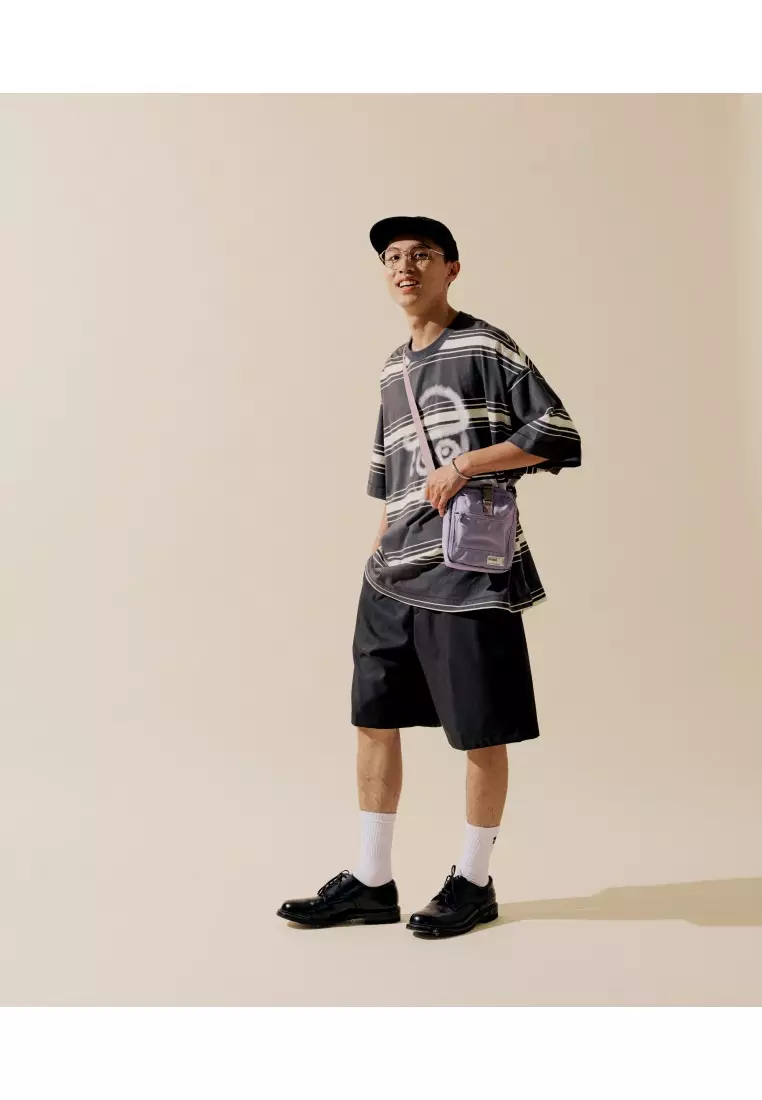 Plain-me 單色經典旅行小包-紫色