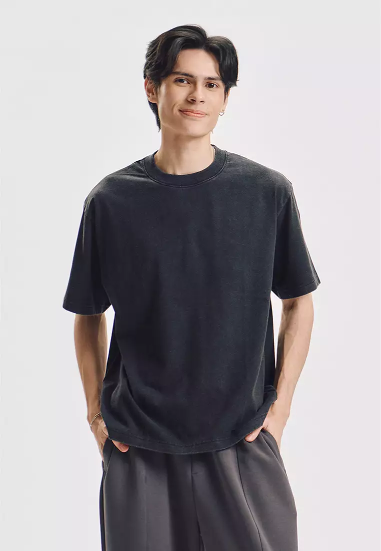 Relaxed Acid Wash T-Shirt