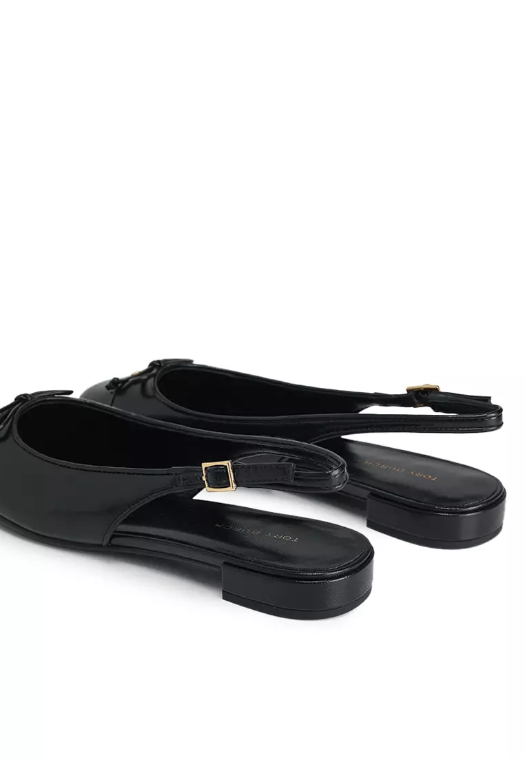 Cap-Toe Slingback Ballet Flats (nt)