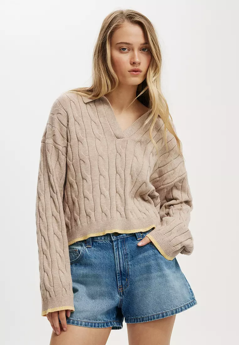 Luxe Collar Sweater