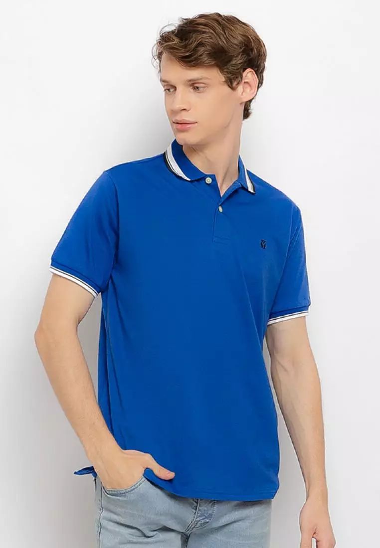 MATSUDA Kaos Polo Shirt Pria Kerah Aioi