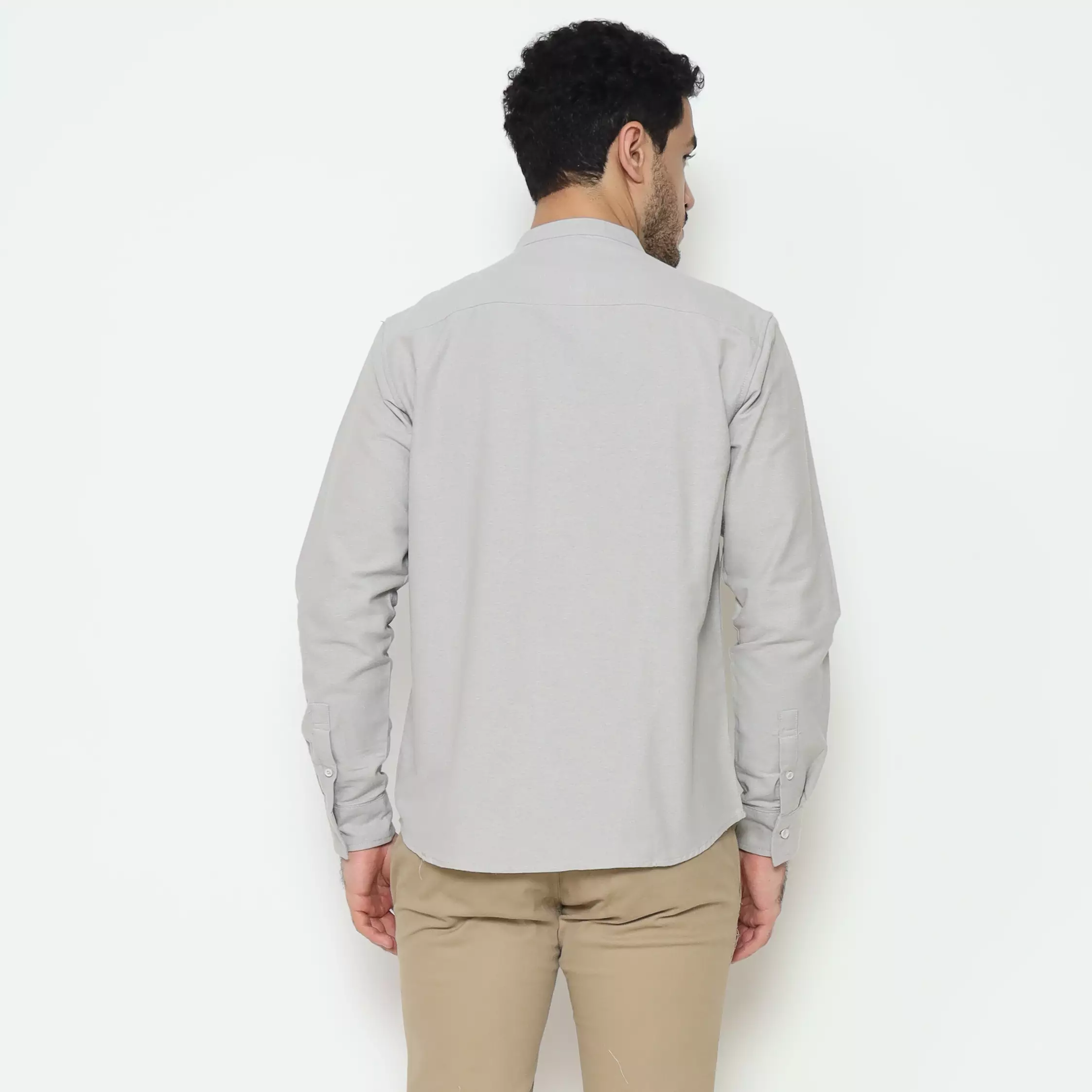 AMK Kemeja Pria  Lengan Panjang SHG Ringga L/S Grey