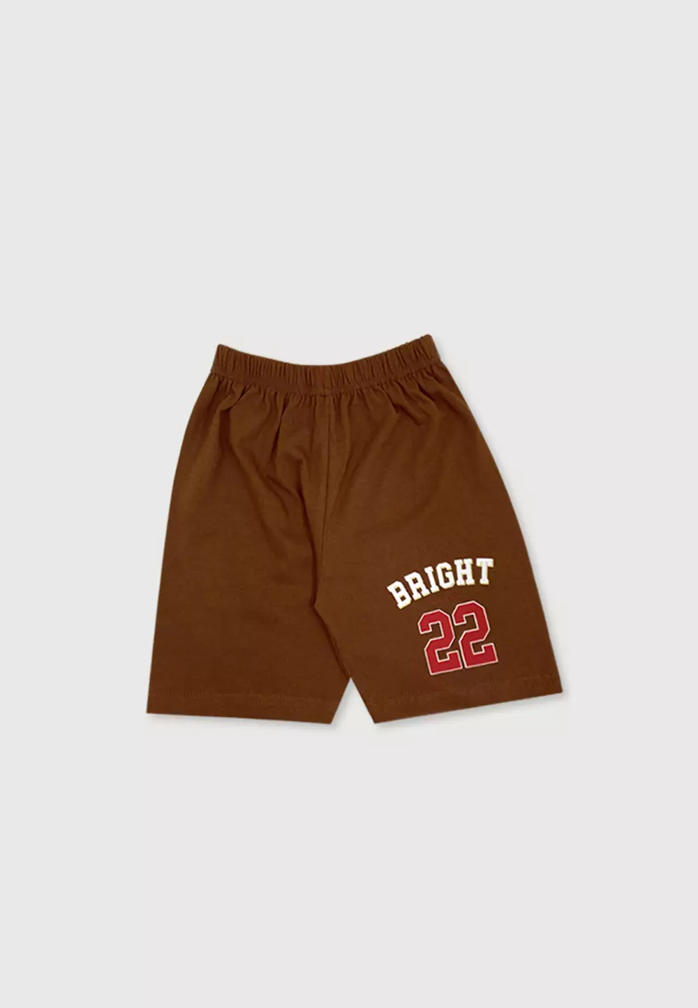 Wakakids Setelan Anak Laki Laki Baju Singlet Usia 6 Bulan Hingga 5 Tahun Set Celana Kaos Motif Bright 22 4081 Coklat