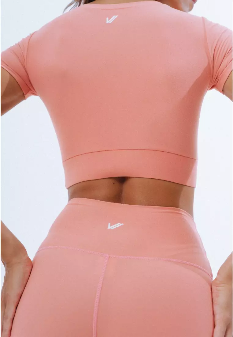 Lee Vierra LV LUX - Vega Crop Top, Atasan Olahraga Wanita - Venus