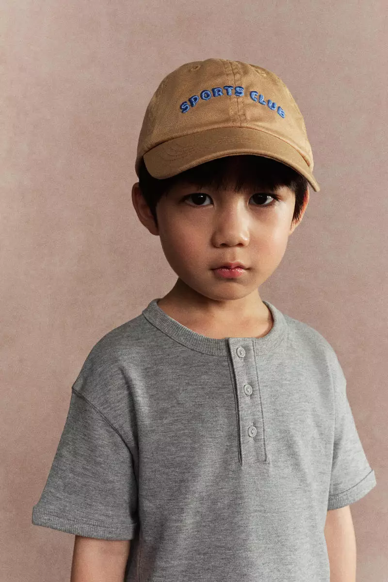 Cotton Henley T-shirt