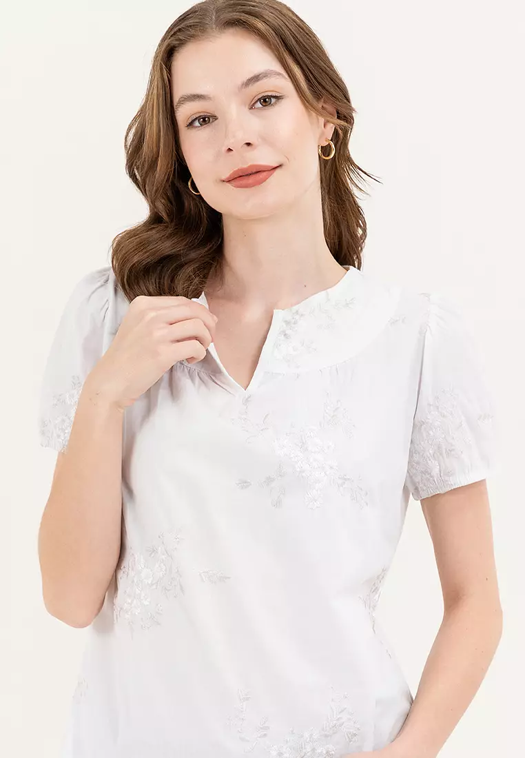 Lerma Embroidered Filipiniana Blouse