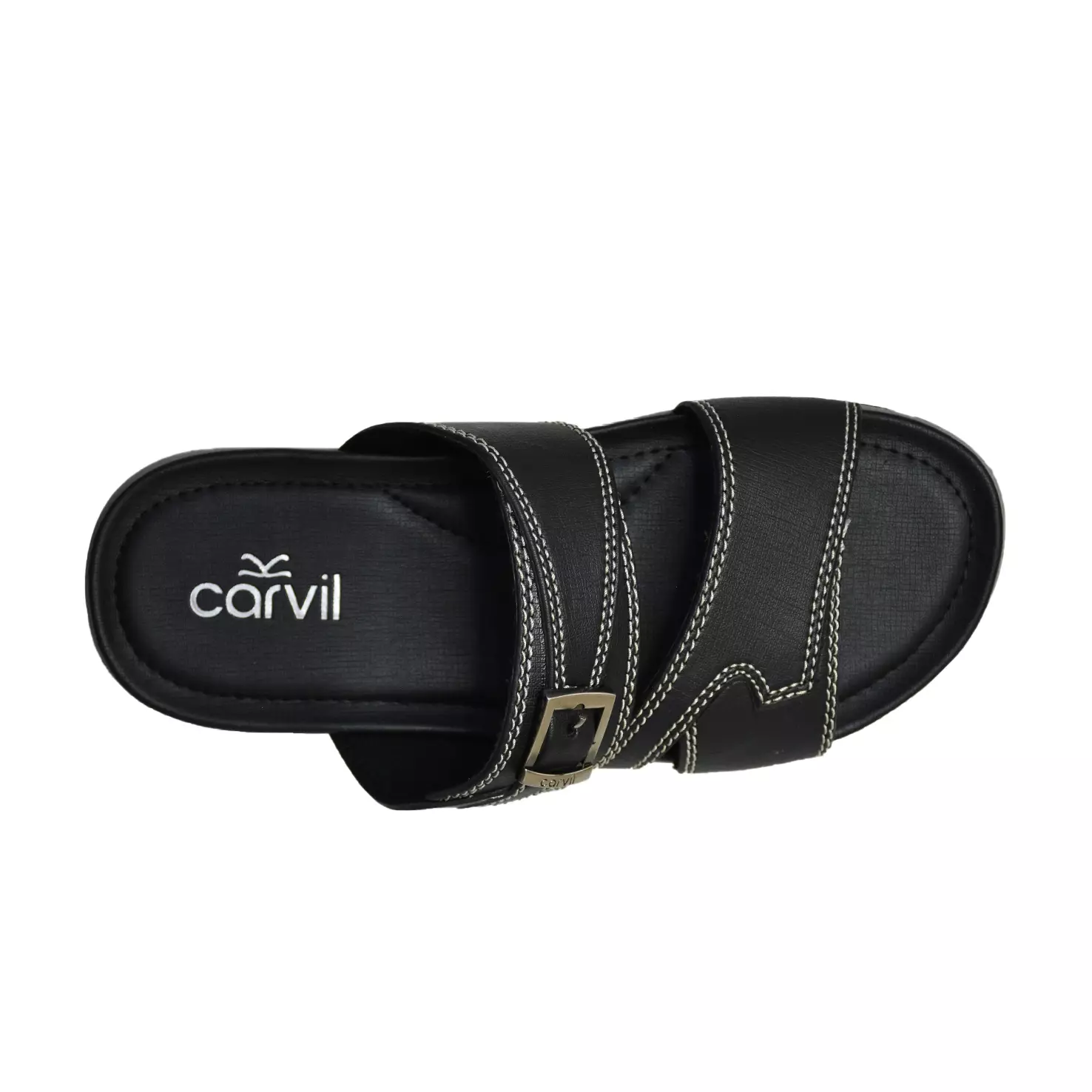 Carvil Sandal Pria Cardiff-02 M Black