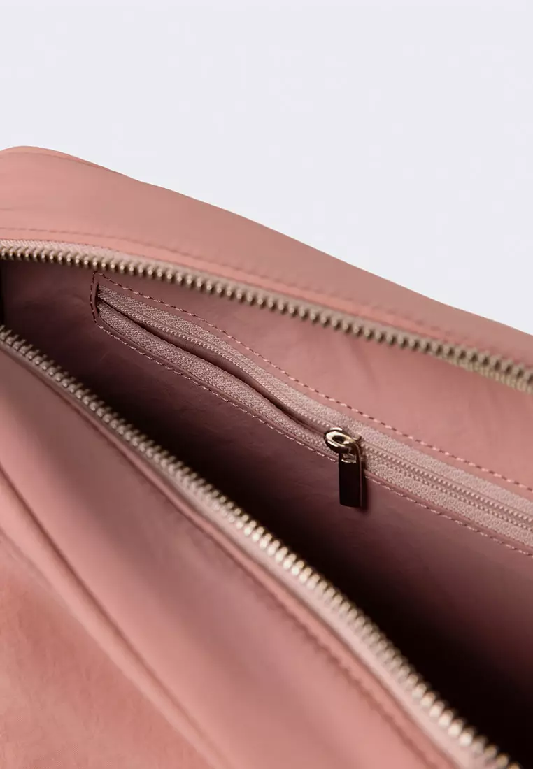Ria Miranda Dusty Pink Duna Nylon Bag