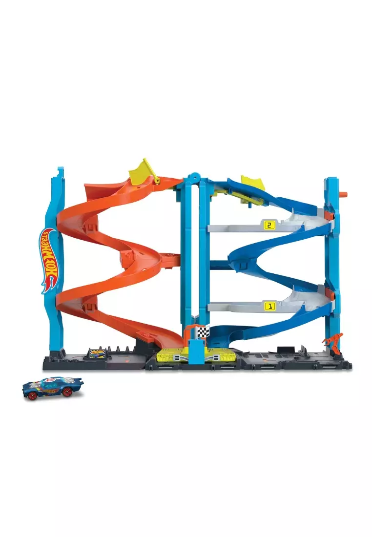 Hot Wheels City Transforming Race Tower Playset