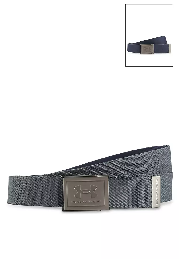 Under Armour Men's Braided Belt 2.0, Pitch Gray//Pitch Gray,30