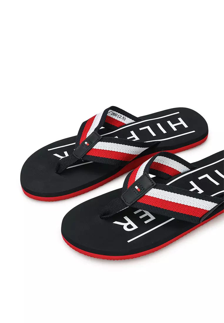 Tommy hilfiger toe post sandals sale