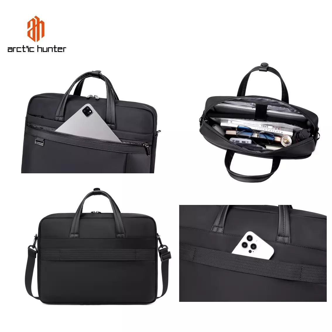 Arctic Hunter GWB00849 Tas Jinjing Kantor Kerja Laptop 15.6 Inch Business