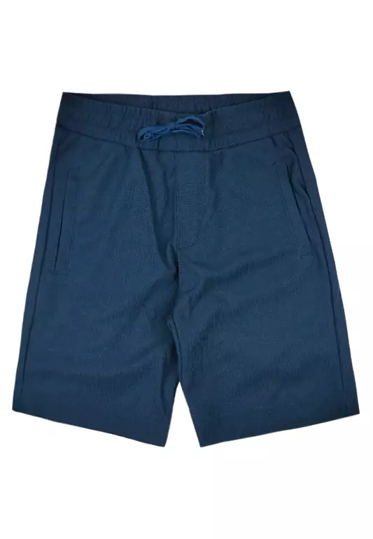 Boys Toddlers Garterized Short with Pocket