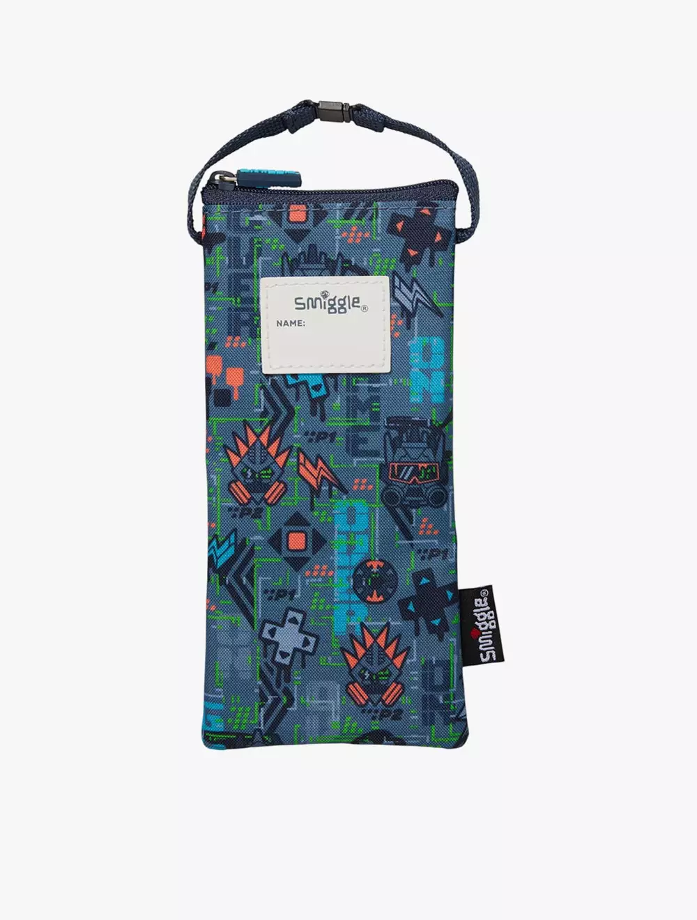 Smiggle Trailblazer Cutlery Set Pouch - IGL457007GRY