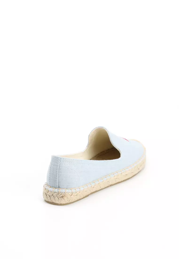 Embroidered Canvas Espadrilles HB45433