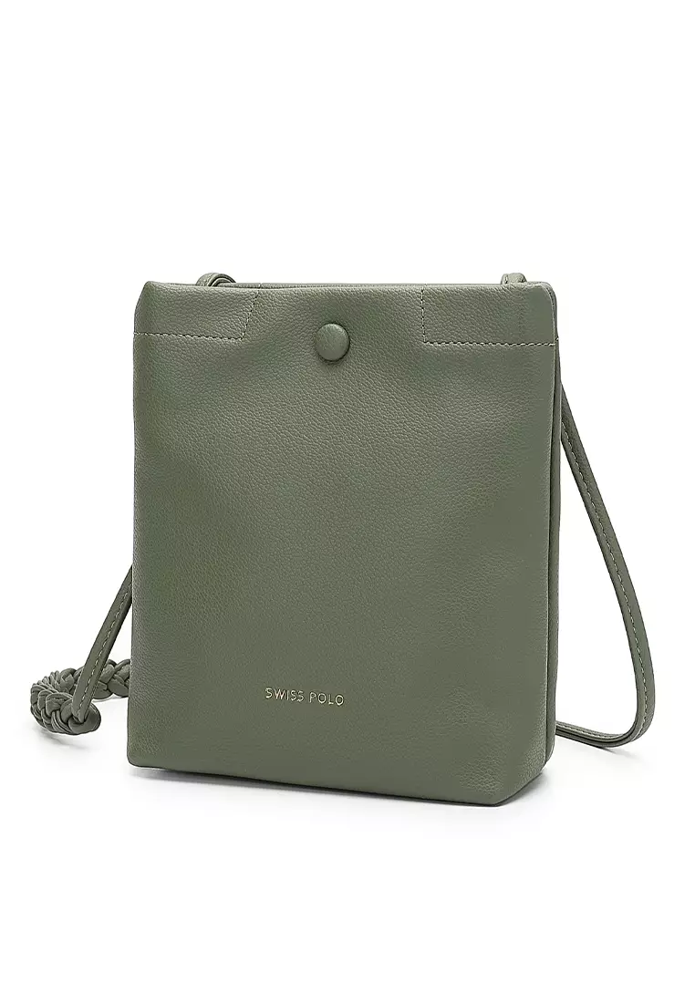 Women's Sling Bag / Crossbody Bag - Grey