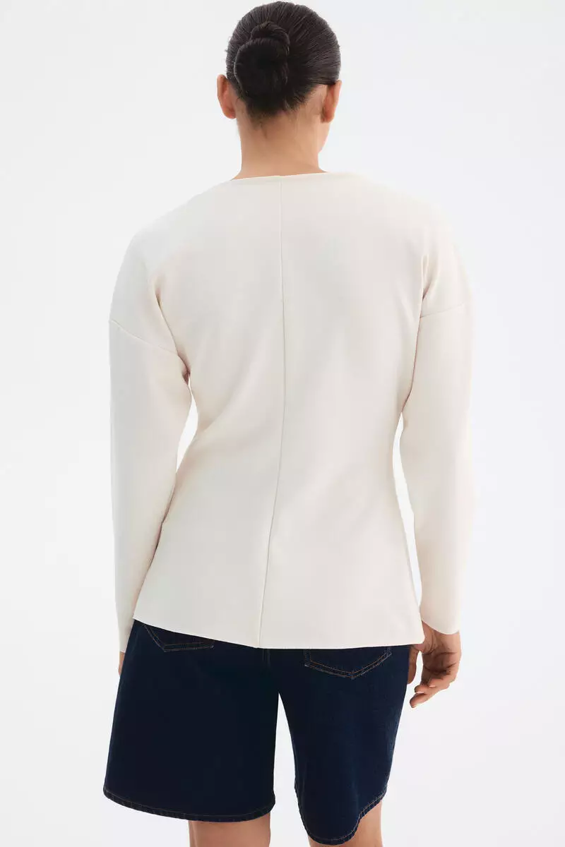 Waisted cardigan