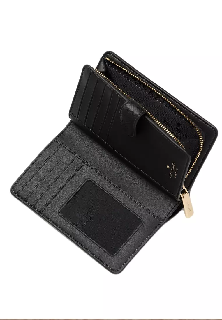 Schuyler Medium Bifold Wallet - Black