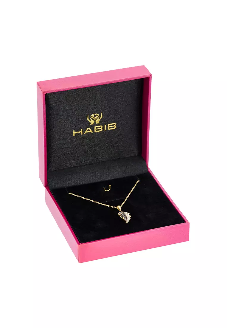 HABIB Diamond Necklace in 375/9K Yellow Gold 561510126