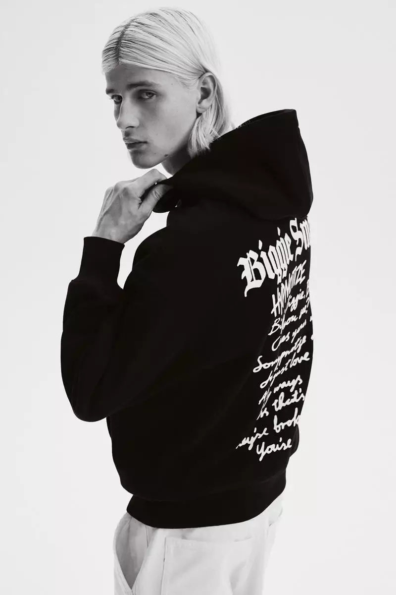 Oversized Fit Printed hoodie