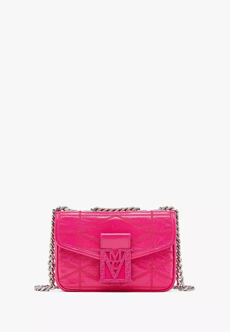 MCM Travia Quilted Shoulder Bag