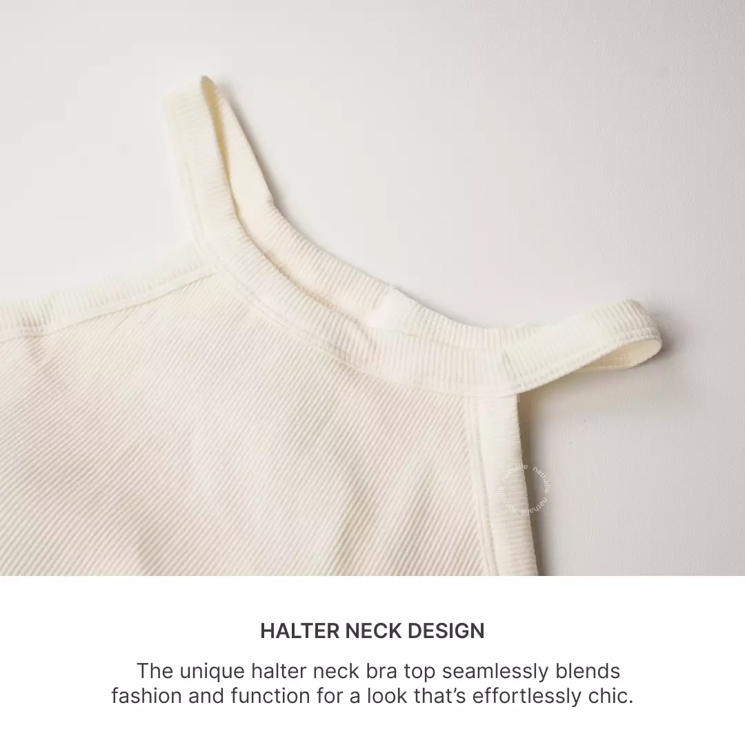 Nathalie Bra Top Halter Neck NTA 3497 - Cokelat