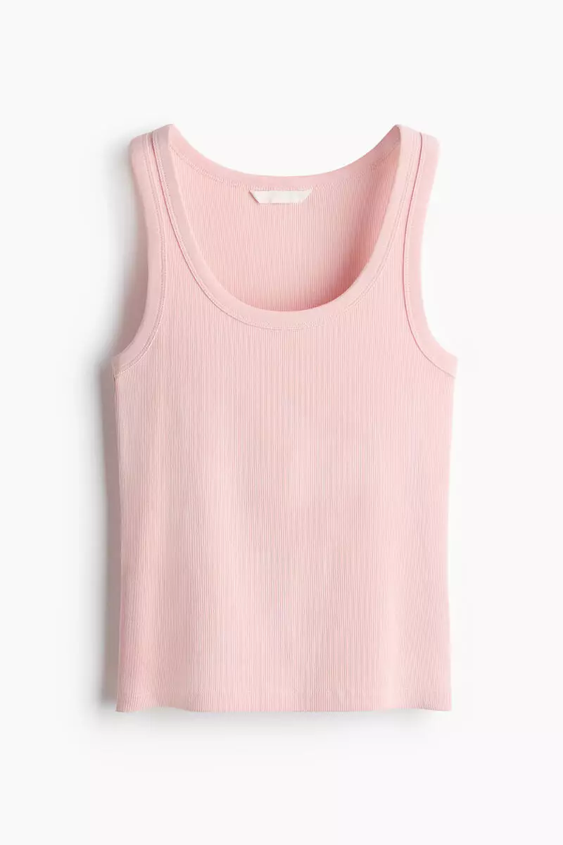 Ribbed vest top