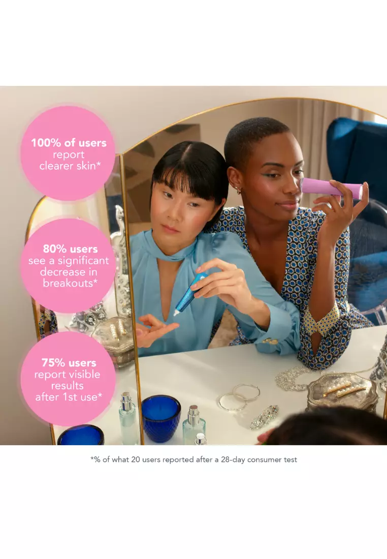 FOREO ESPADA 2 LED Light Therapy Pink - Blemish Treatment Skincare Device | FDA cleared | Scar Treatment for Face | Pimple & Blemish Removal
