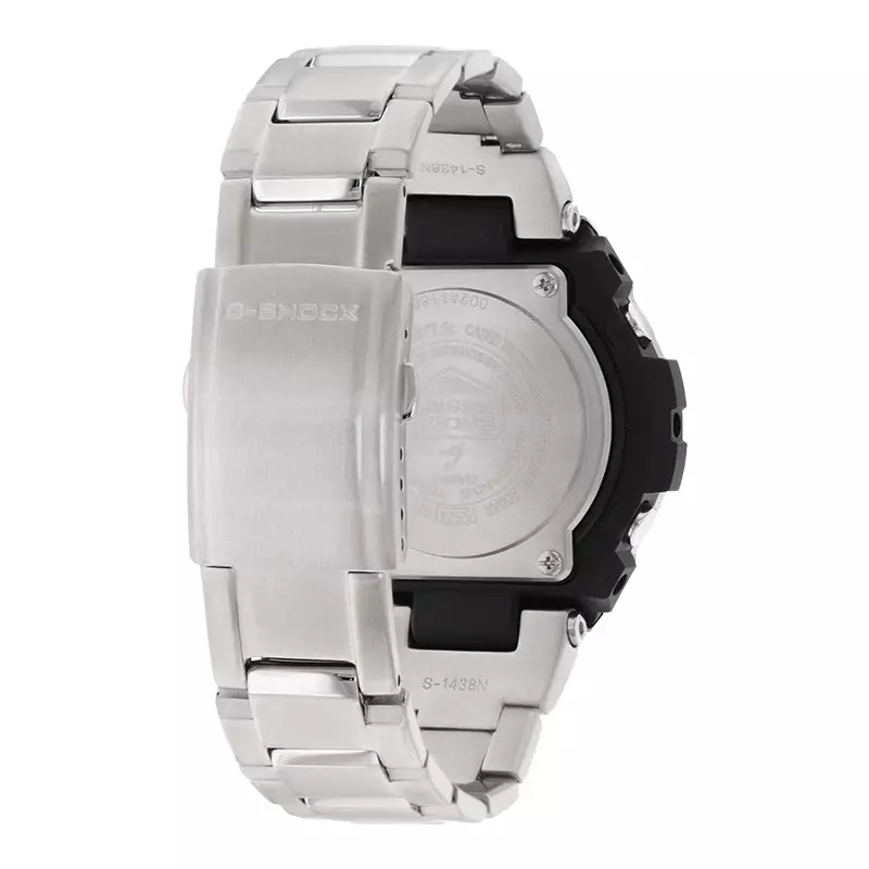 Jam Tangan Pria Casio G-Shock G-Steel GST-W310D-1AJF Tough Solar Men Black Dial Stainless Steel Band (JDM)